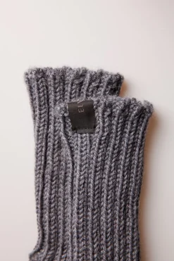 Store Elvine Raggsocka dark grey melange Darkgreymelange